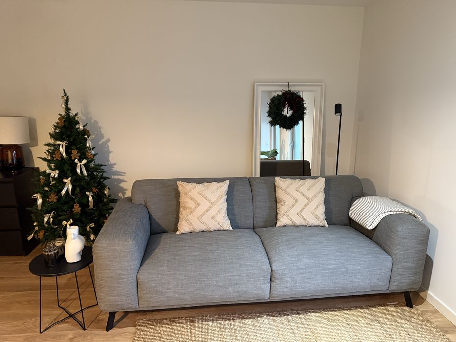 Sofa cinza area store
