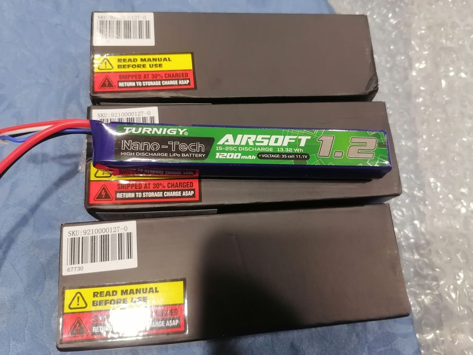 Baterias Airsoft 1200mAh 3S 15~25C