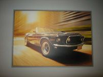 Obraz Ikea MYRARP Ford Mustang