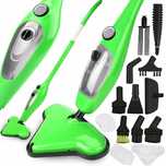 NOWY Mop Parowy Multi Myjka Parowa 1300w Wielofunkcyjna 12w1 Akcesoria