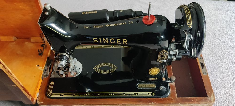 Antyk maszyna do szycia Singer 99k