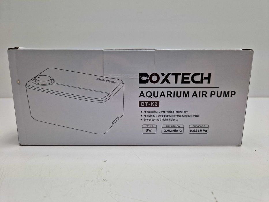 Pompka do akwarium Boxtech BT-K2 regulowana cicha 5W wydajna czarna