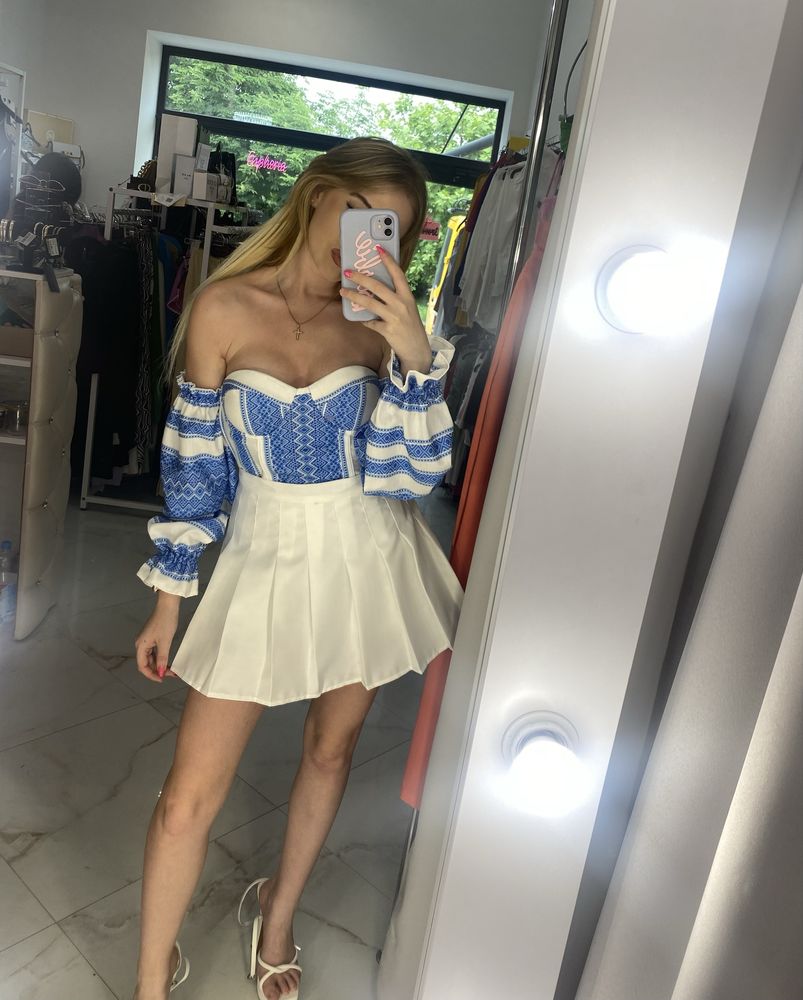 Корсет вишиванка вишитий