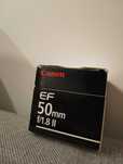 Canon EF 50 mm f/1.8 II