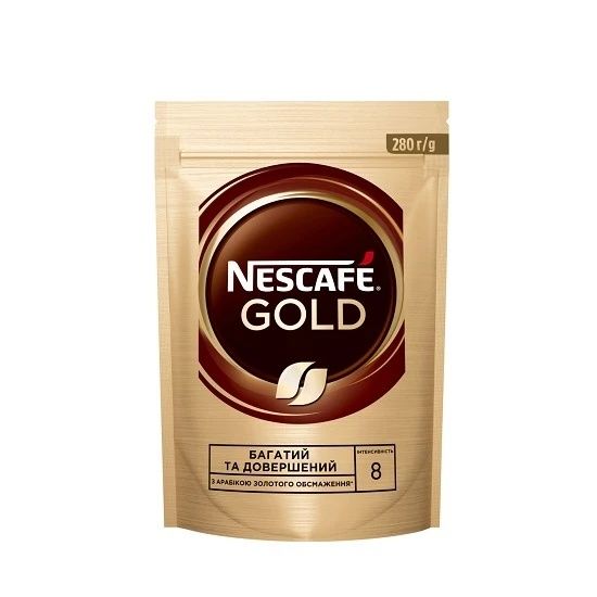 Кава 280 г Nescafe Gold розчинна