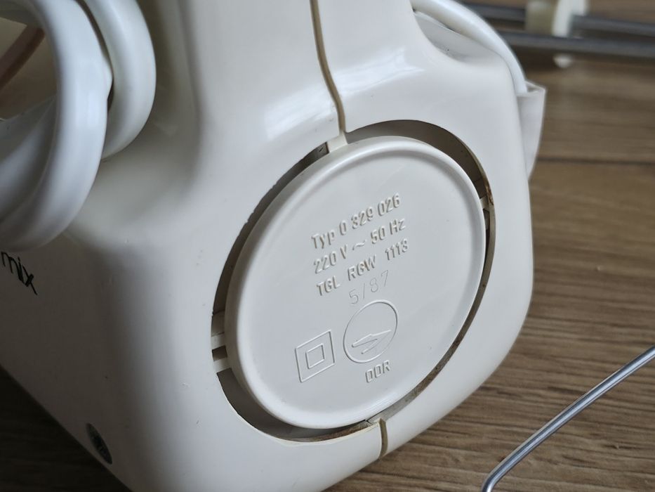 Mikser ręczny AKA Supermix NRD DDR PRL Vintage Sprawny Oryginał zEpoki