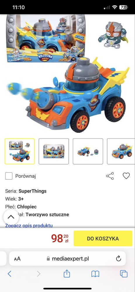 Figurka super things,super zings Kid Kazoom