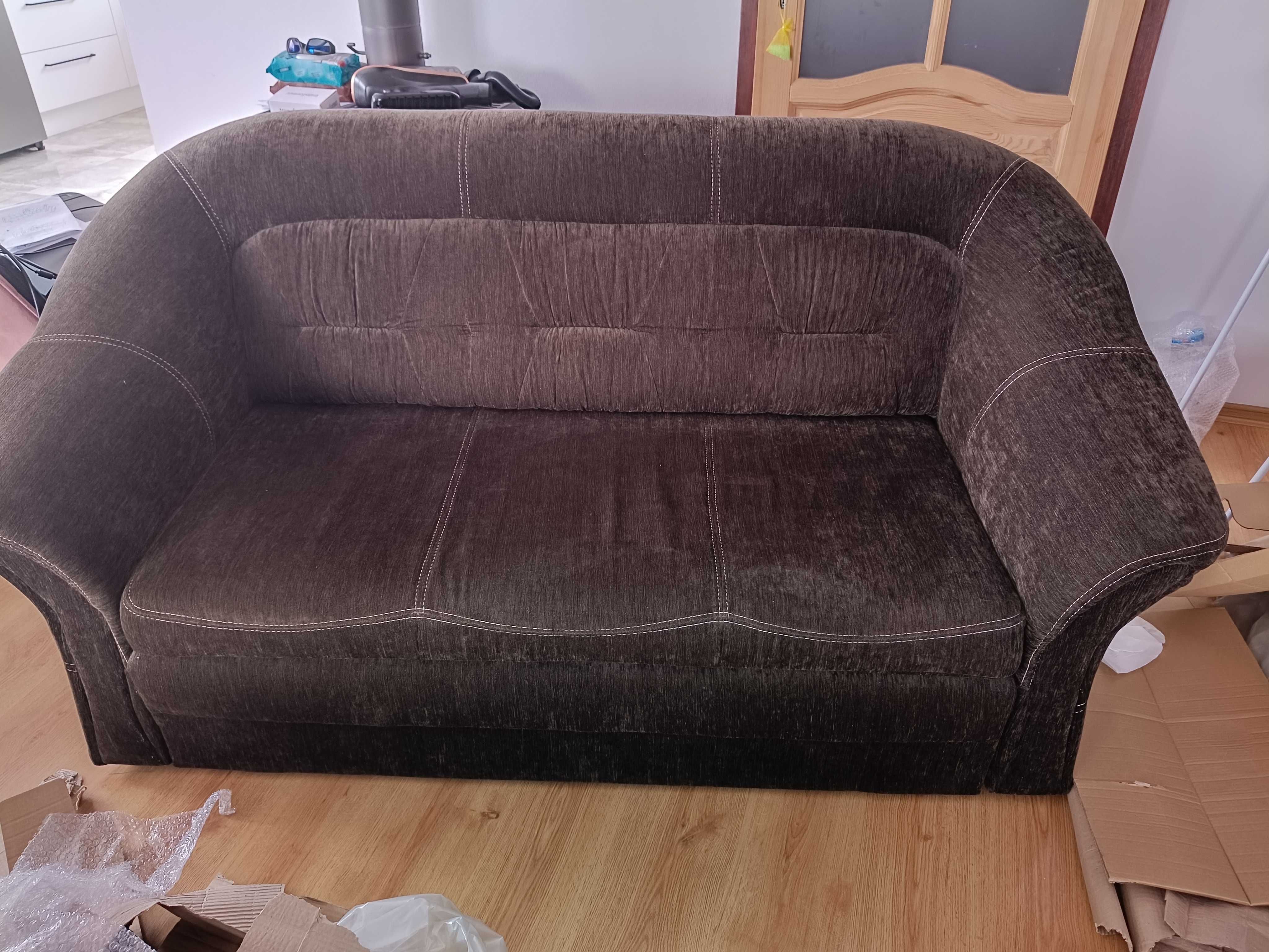 Sofa z funkcją spania.