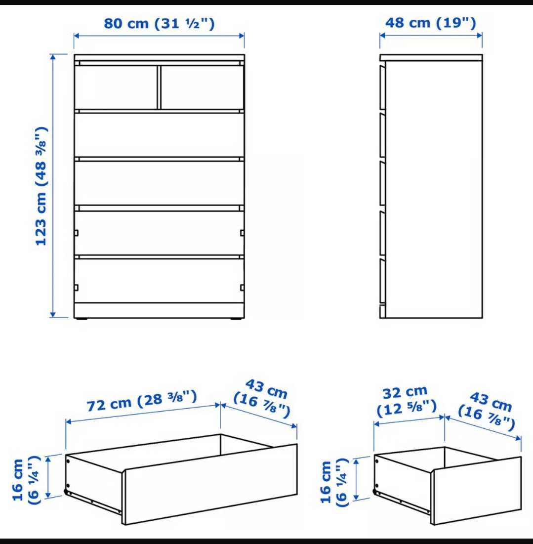 Cómoda de quarto em muito bom estado