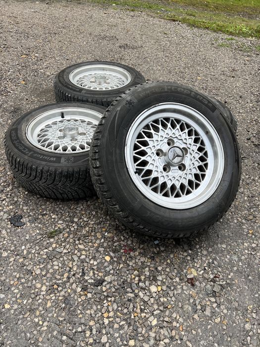 Alufelgi 15 Mercedes 5x112 ori melber oem kola felgi 190 w201 bbs