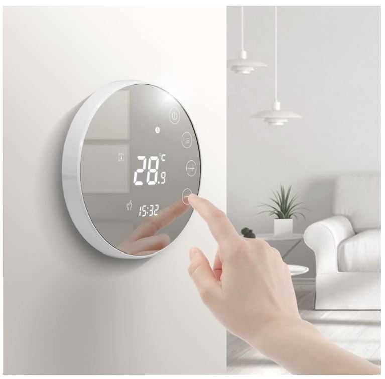 Inteligentny termostat WIFI Beok TGR86WIFI-EP elektryczne ogrzewanie