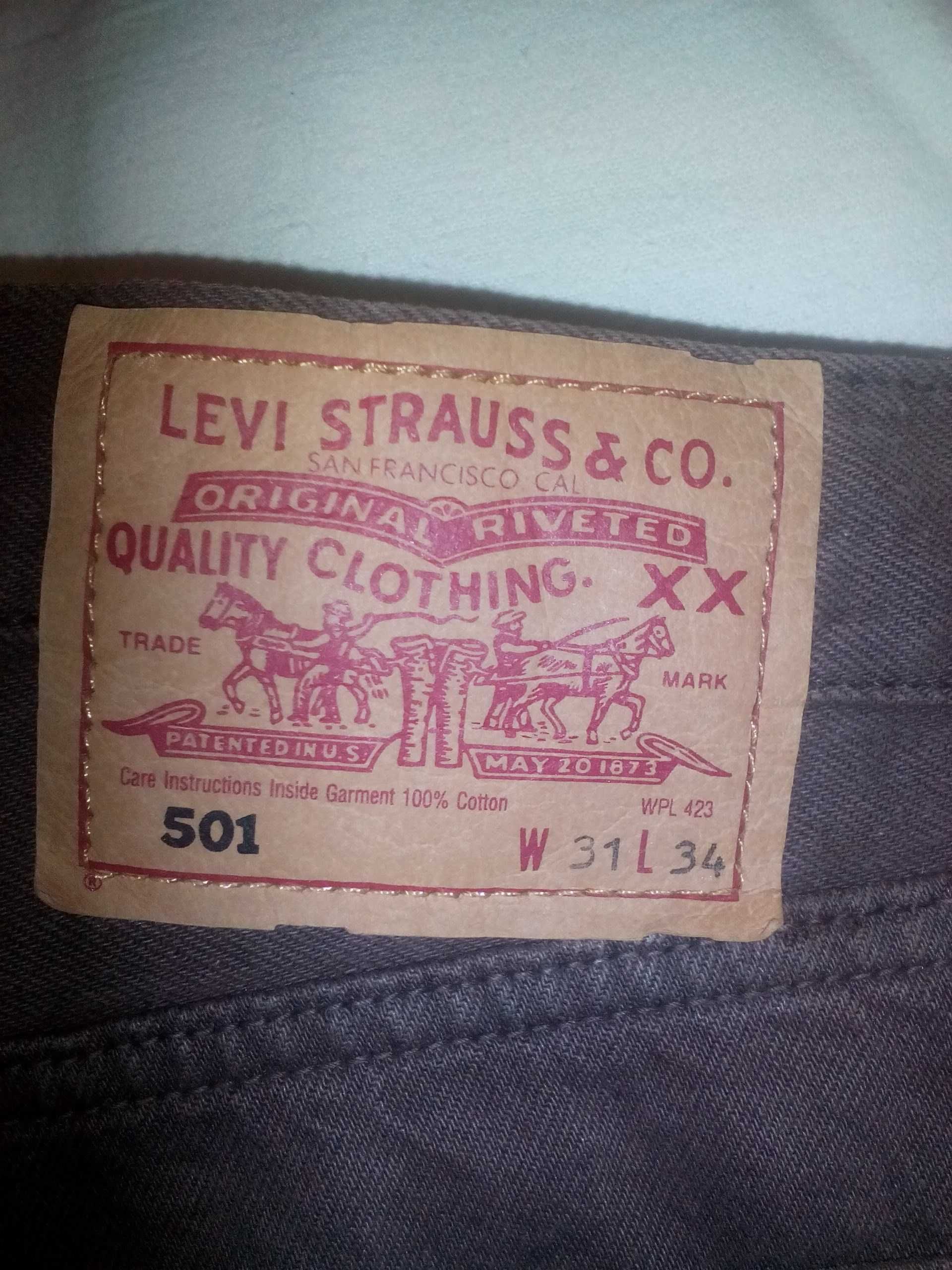 Джинсы Levis 501 оригинал