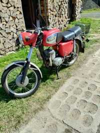 Motocykl MZ TS 125 DE LUXE.  100% sprawny