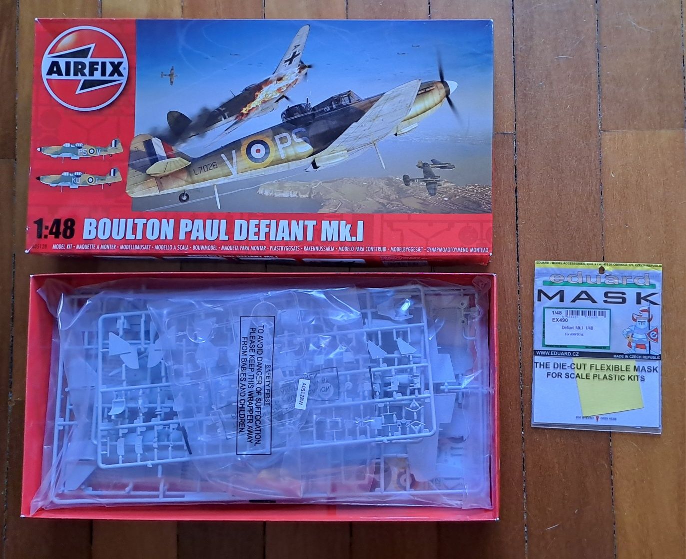 Kit de modelismo Defiant Mk.I escala 1/48
