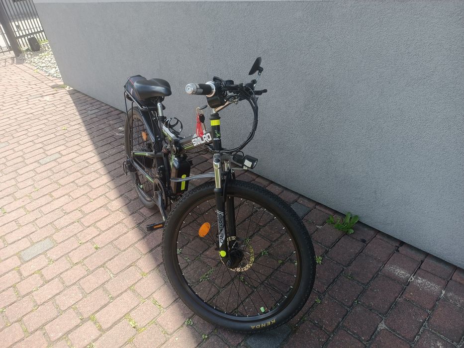 Rower składany smlro elektryczny 26