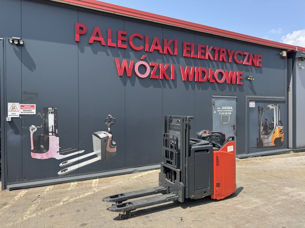 Paleciak elektryczny Linde 2019 r 210 cm 1200 kg wózek Linde Rydwan