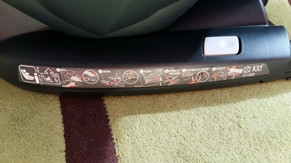 Fotelik samochodowy RWF 0-18 kg BeSafe Izi Kid X1 I-size ISOfix GRATIS