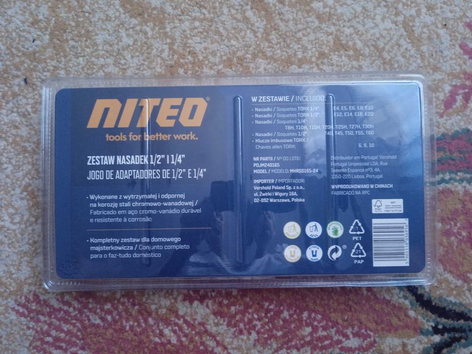 Zestaw nasadek Niteo