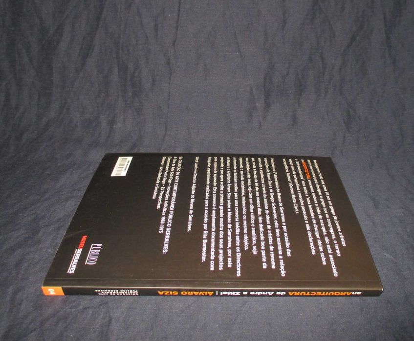 Livro AnArquitectura de Andre a Zittel Álvaro Siza Museu de Serralves