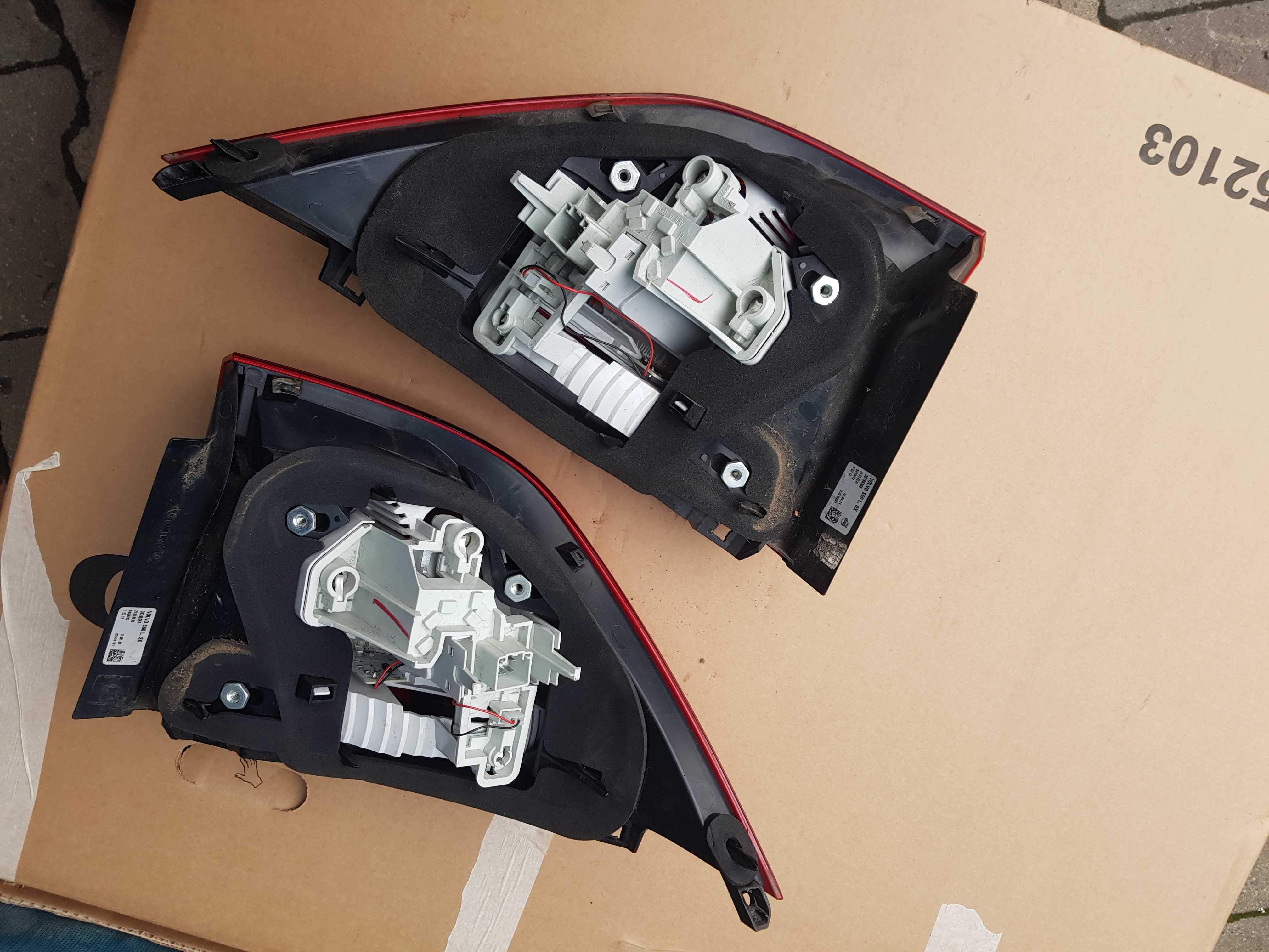 VOLVO S60 II Lampa Tył Tylna Prawa W Błotnik Led CZĘŚCI RADOM