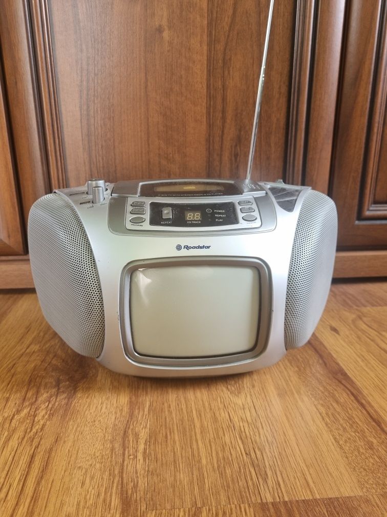 Roadstar mały telewizor radio CD 3 w 1