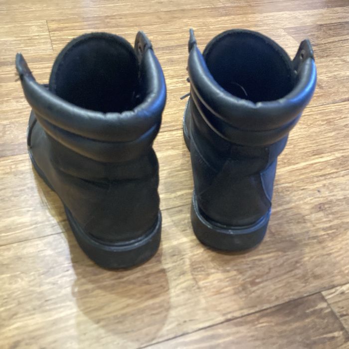 Buty zimowe trapery damskie Timberland czarne skórzane rozmiar 38