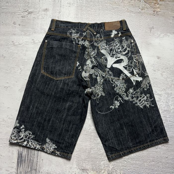 Rocawear sk8 rap джинсові шорти вінтажні широкі roca wear y2k