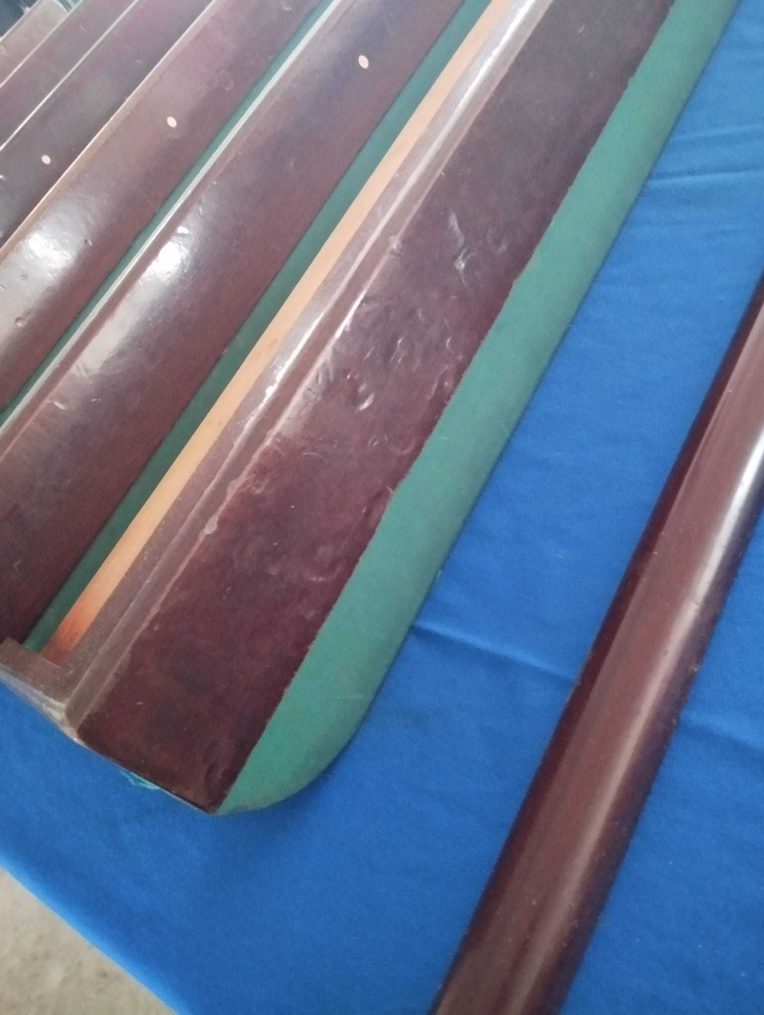 Bilhar de snooker USADO perna redonda.