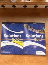 solutions gold advanced zestaw liceum/technikum angielski