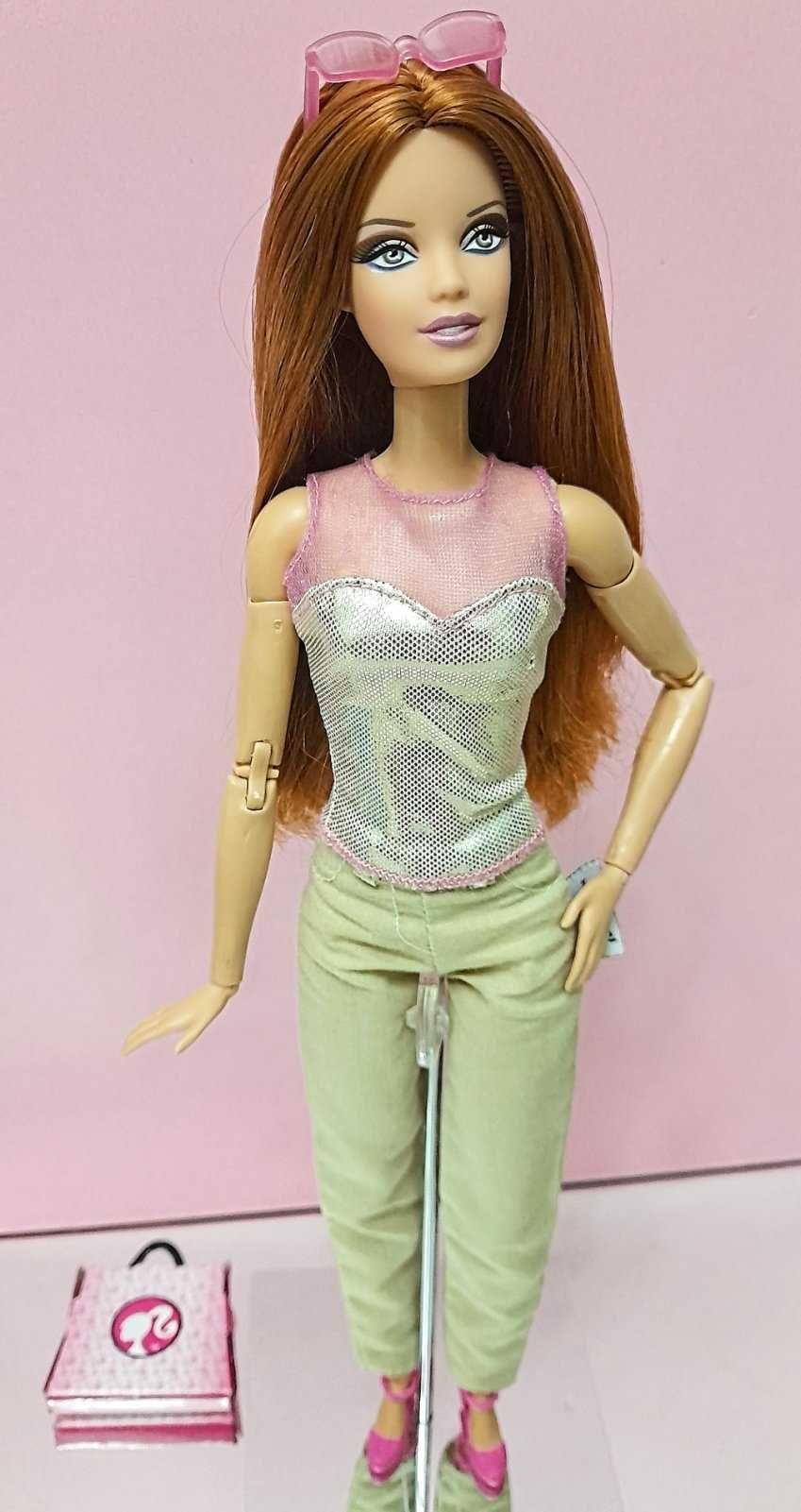 Коллекционная кукла Барби Barbie Model 07, шарнирная - йога.