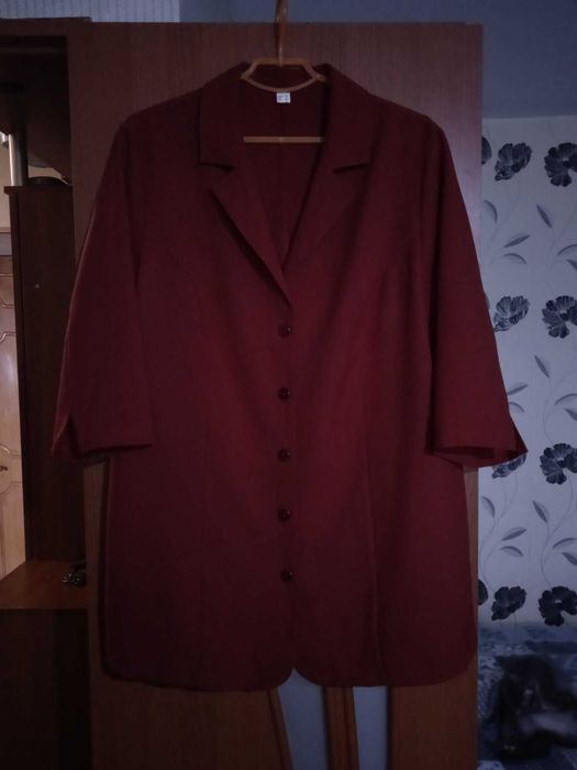 Піджак з коротким рукавом, жакет р. 50-52, 52-54. Торг