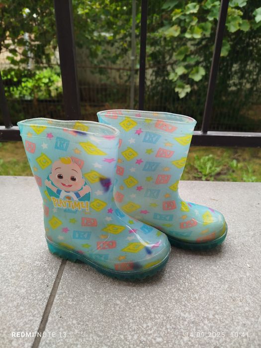 Kalosze swiecące r.6