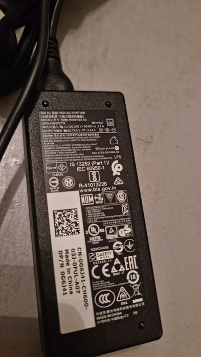 Carregador DELL Original 19.5V 65Wl