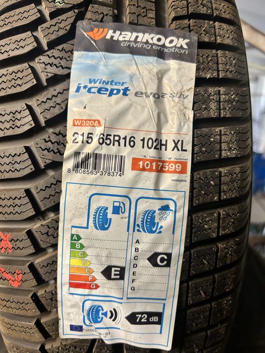 Opony 215/65R16 Hankook Winter I*cept evo2 SUV nowe 2017 rok