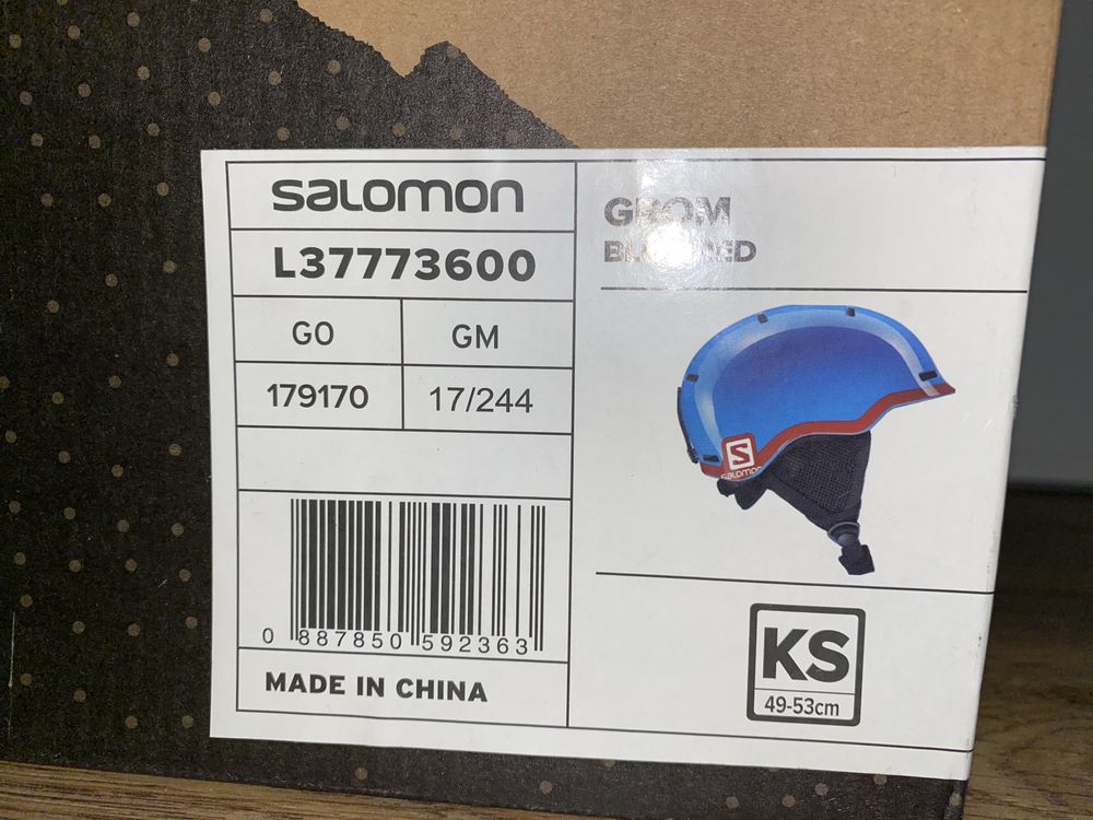 Kask narciarski dziecięcy SALOMON GROM Blue/Red