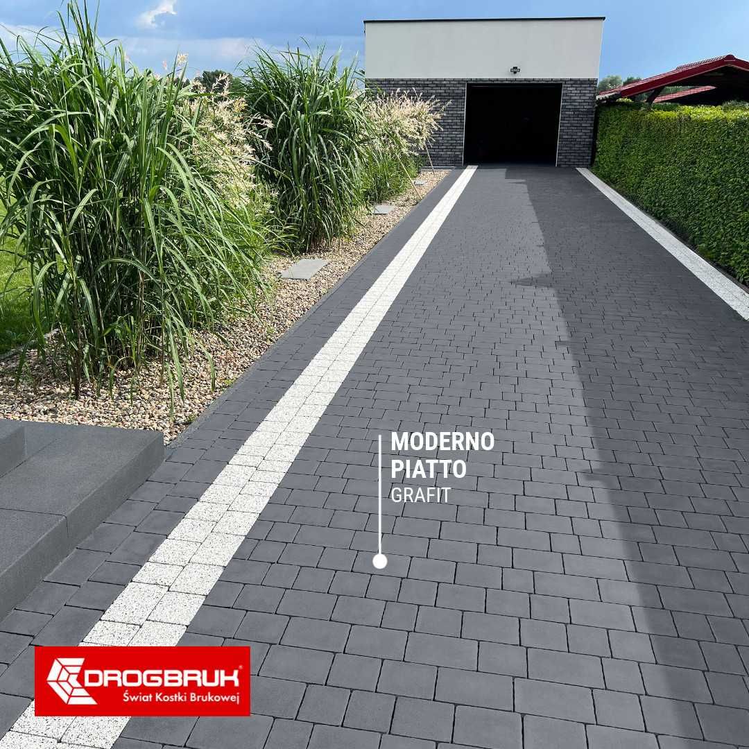 Kostka brukowa MODERNO DROGBRUK na chodnik, podjazd PROJEKT GRATIS!