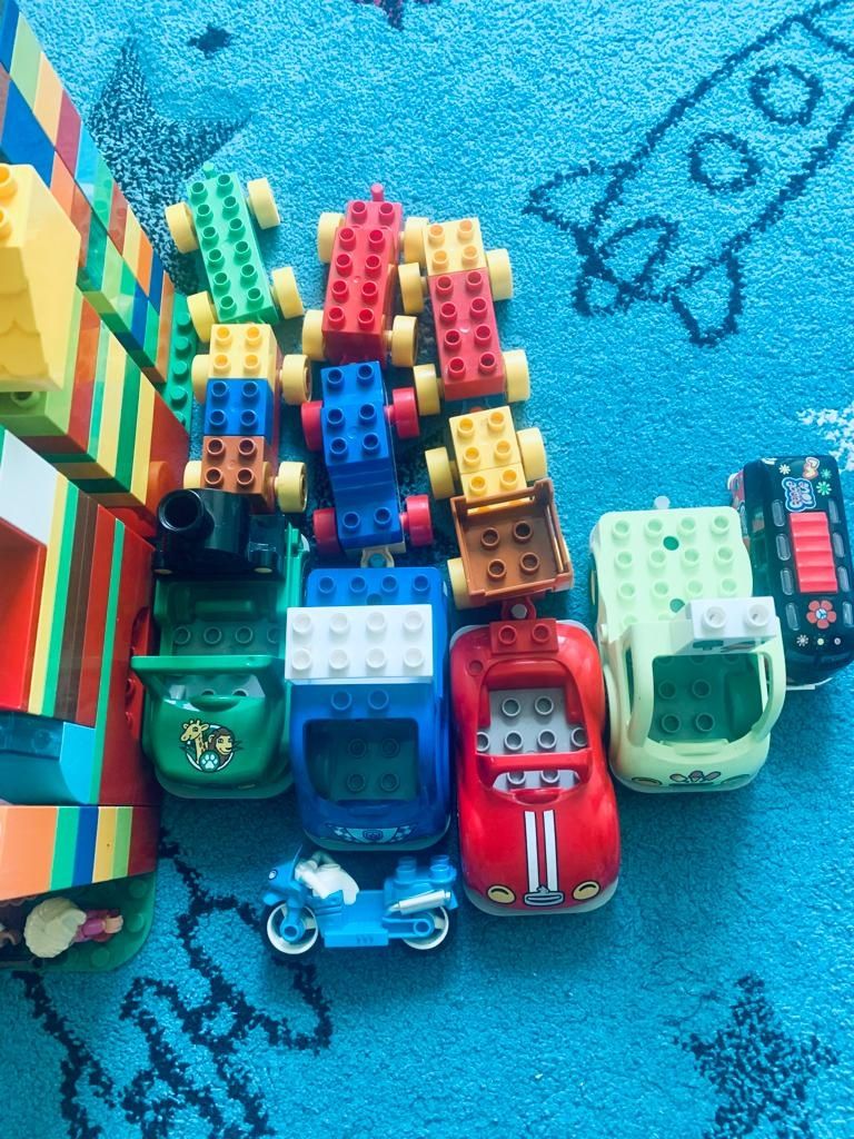 LEGO Duplo różne rodzaje klocków