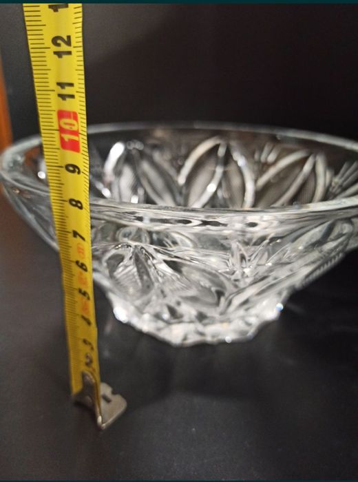 Хрустальные ладья, салатник, пиалка