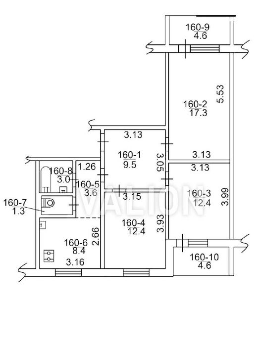 Продам 3к квартиру, ремонт, вул. Симиренка 22Б, Борщагівка, Святошин