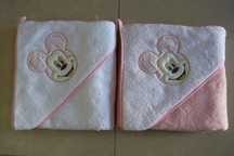 Toalhas de bebe do mickey