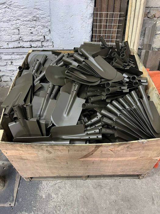 Лопата автомобільна з ручкою/альтернатива ВСЛ/Велика саперна лопата