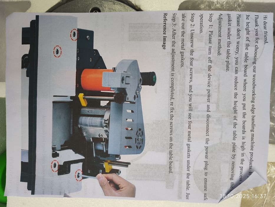 Oklejarka mebli oklejania