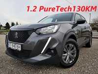 Peugeot 2008 130KM*Kamera*PDC*6 Biegów*Led*Oryginał 61400km*Stan idealny*