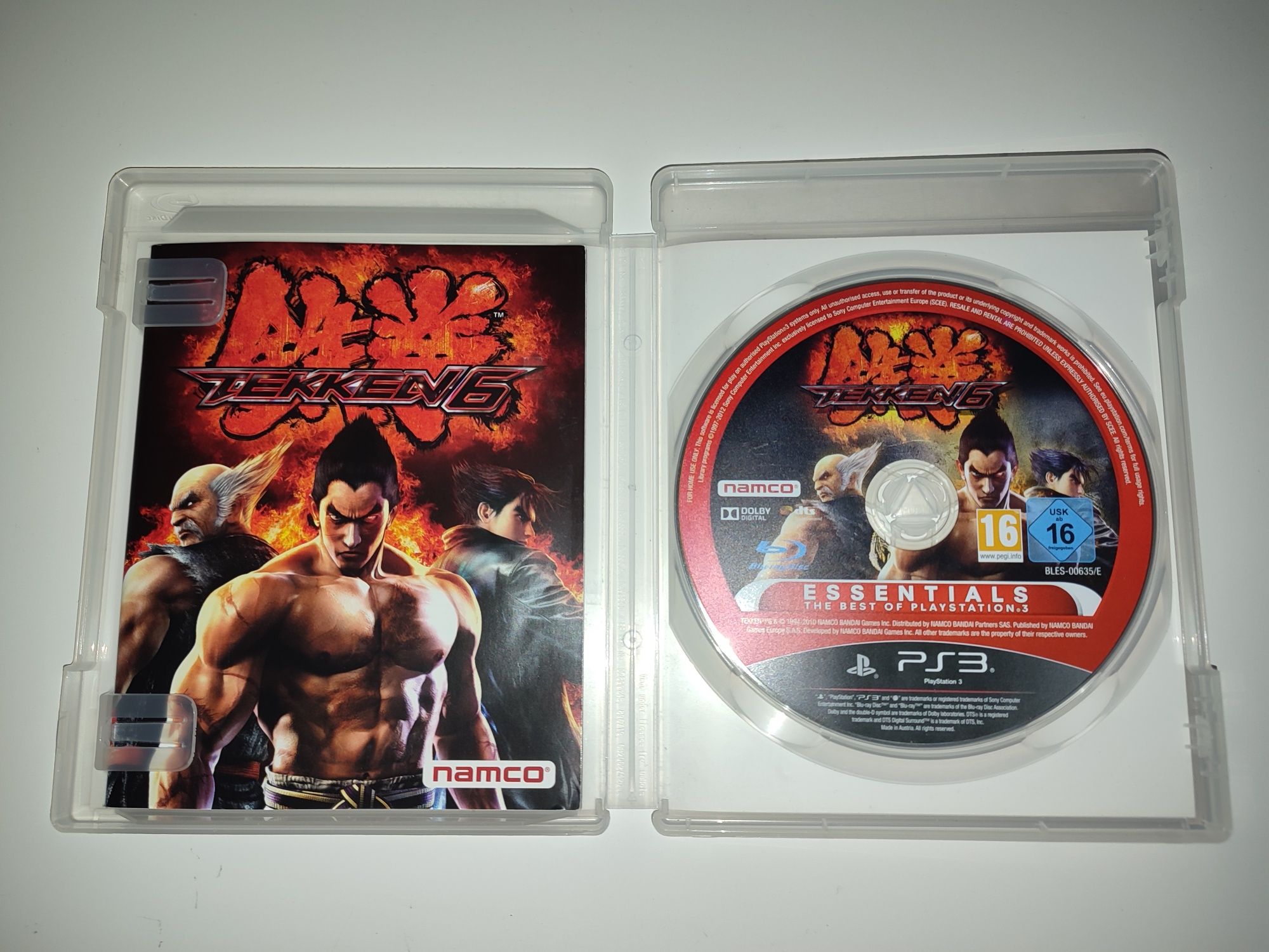 Gra Ps3 Tekken 6 gry PlayStation 3 GTA V UFC Mafia Sniper Crash NFS GT