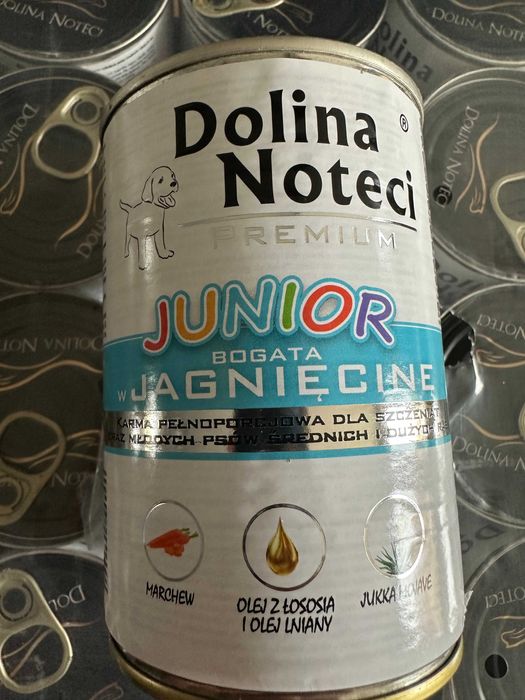 Dolina Noteci Premium Junior mokra karma dla psa MIX 12 x400 g