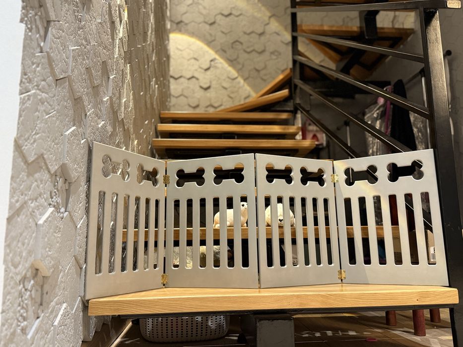 Захисні ворота огорожа баврєр для котів і собак, обмежувач для собак