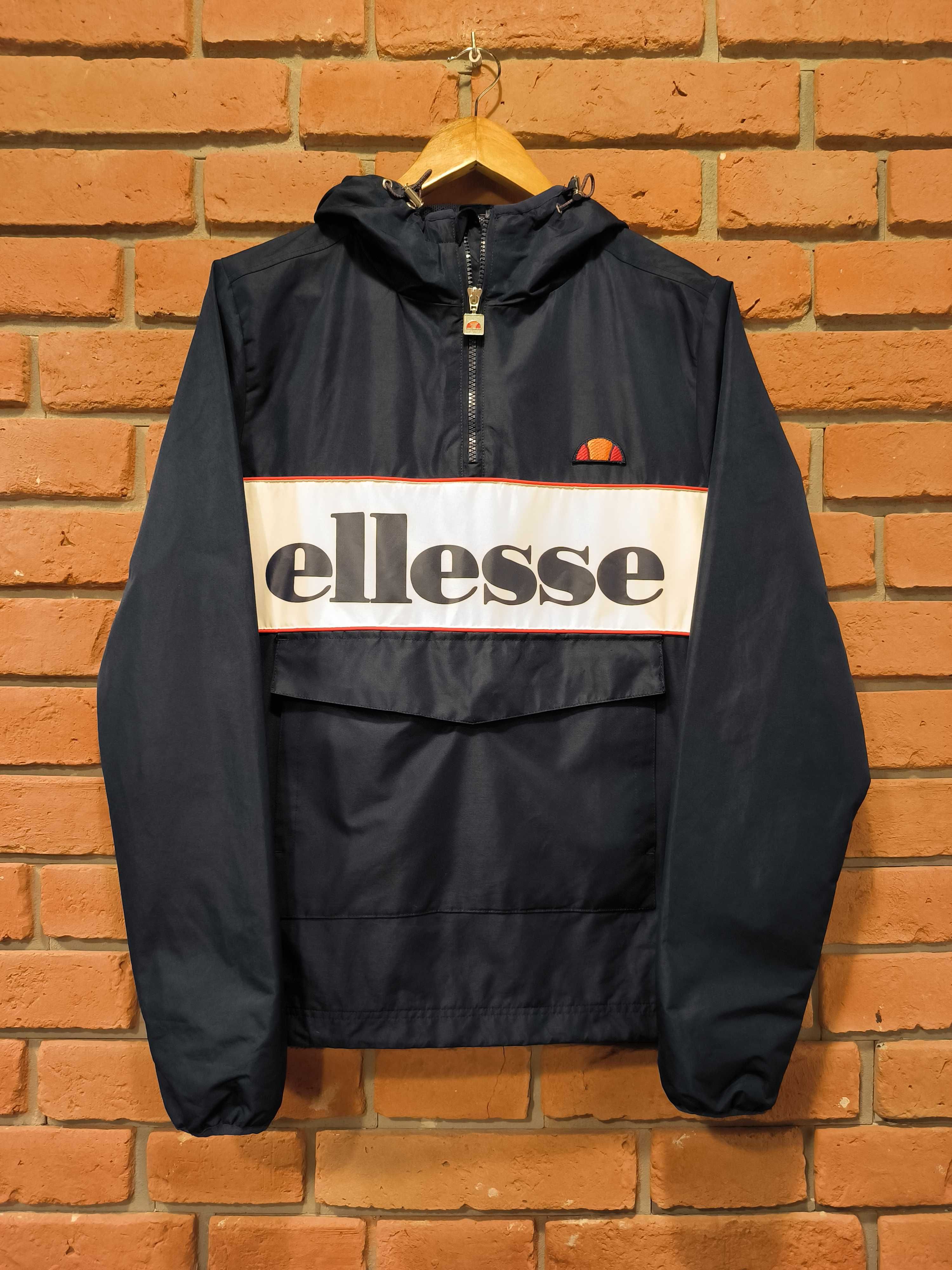 Kurtka Wiatrówka Anorak Ellesse Duże Logo Męska