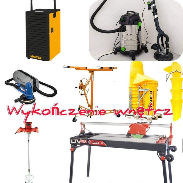 WIERTNICA SPALINOWA KAFAR wbijak do słupków wbijak betoniarka wynajem