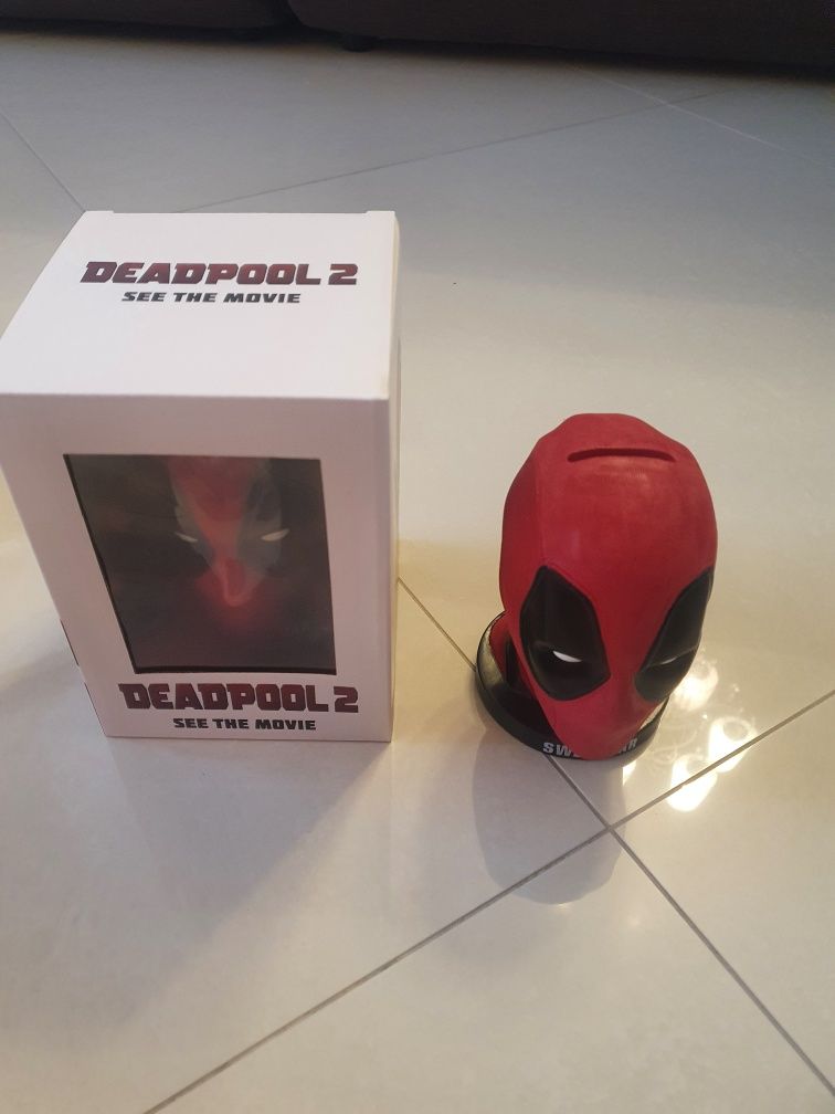Deadpool 2 Film Kolekcja Gadżet Skarbonka Figurka MARVEL PL POP Edycja