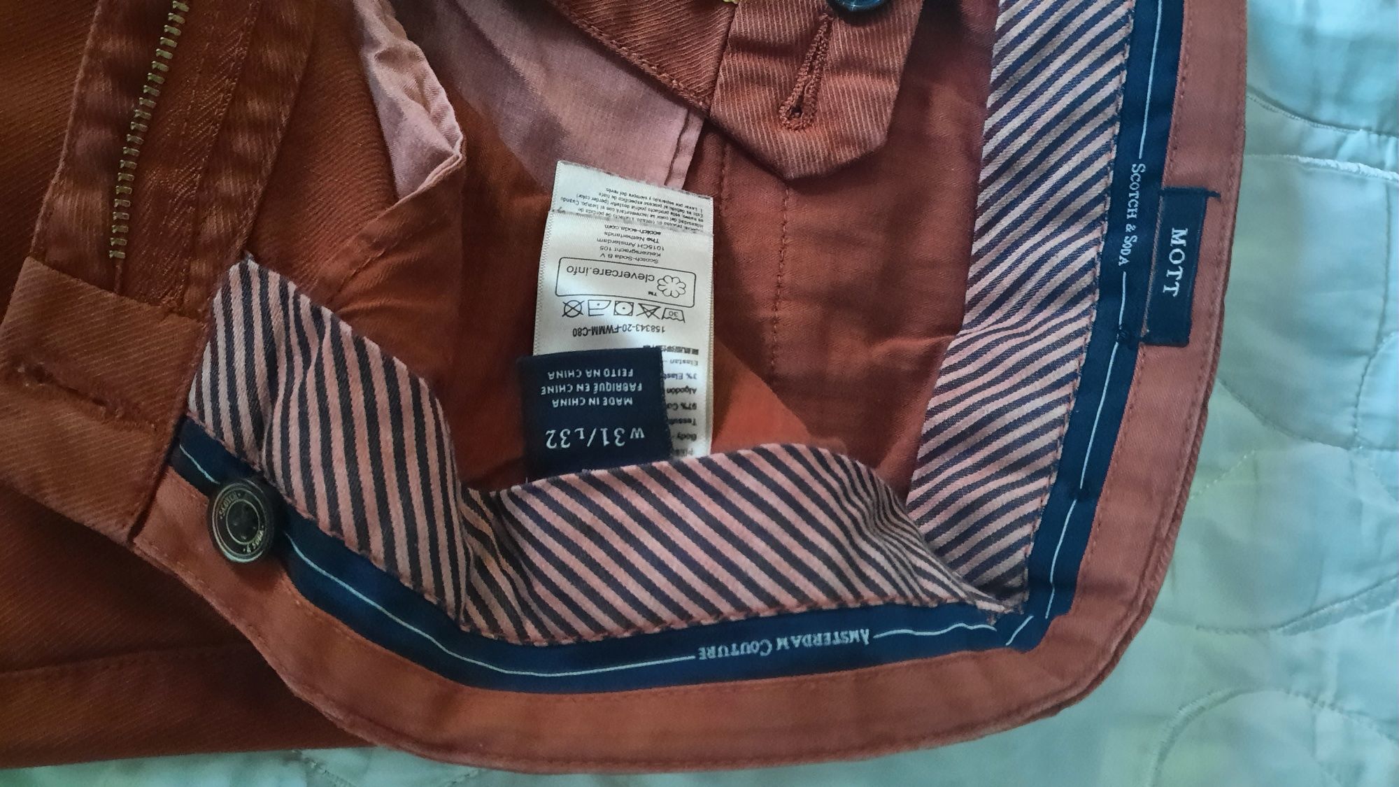 chinosy scotch&soda  W31 L32